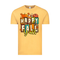 Vintage Mustard happy fall y'all Vintage Tee - Artiststas