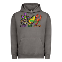 Pigment Tornado peace love crawfish mardi gras Urban Hoodie - CowGirlArtShop