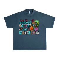 Midnight Navy weekend coffee and camping Urban Heavy Tee - AdoDesignShop