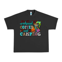 Pigment Black weekend coffee and camping Urban Heavy Tee - AdoDesignShop