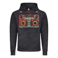 Vintage Arctic Boombox Vintage Hoodie - FaDigitalArtStudio