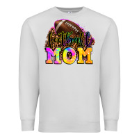 Dove Grey football mom Premium Sweatshirt - LillyAllenDesigns