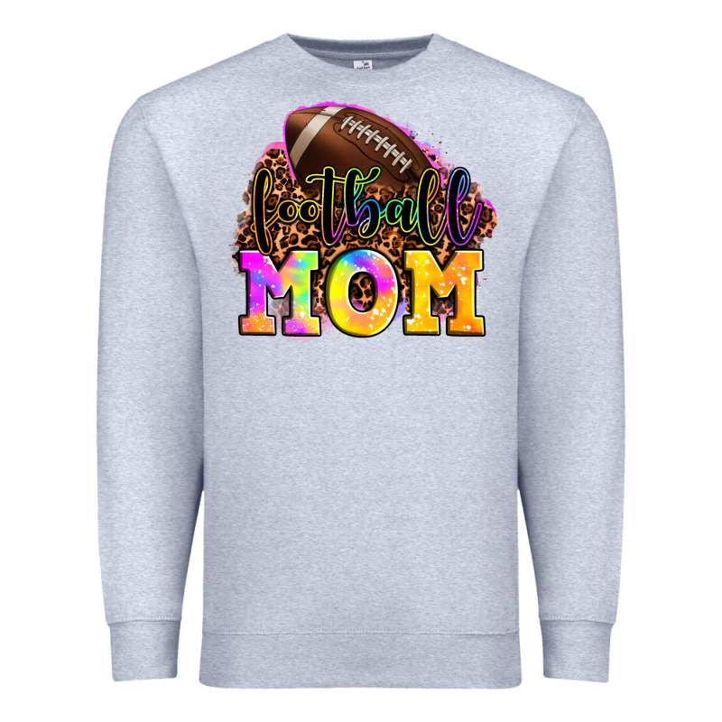 Football Mom Premium Sweatshirt by LillyAllenDesigns | Teevron