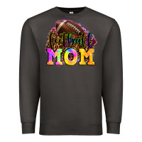 Smoke football mom Premium Sweatshirt - LillyAllenDesigns