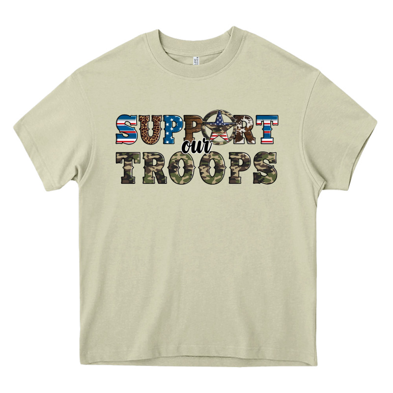 Armed Forces Day Support Our Troops Heavy Core Tee by Artiststas | Teevron