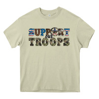 Mossy armed forces day support our troops Heavy Core Tee - Artiststas