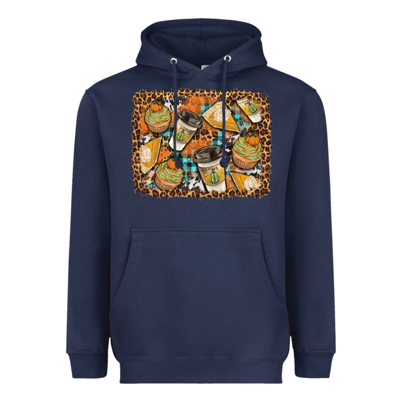 Autumn Distressed Background Heavyweight Hoodie by BundleAndBundleShop | Teevron