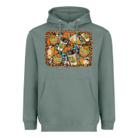 Sage autumn distressed background Heavyweight Hoodie - BundleAndBundleShop
