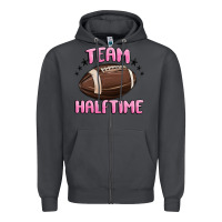 Smoke team halftime football Zipper Hoodie - MaliasSmallBusiness