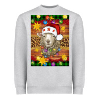 Heather Grey Christmas sheep air freshener Heavyweight Sweatshirt - Artiststas