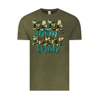 Vintage Olive mama mom mommy bruh with arrow Vintage Tee - AdoDesignShop