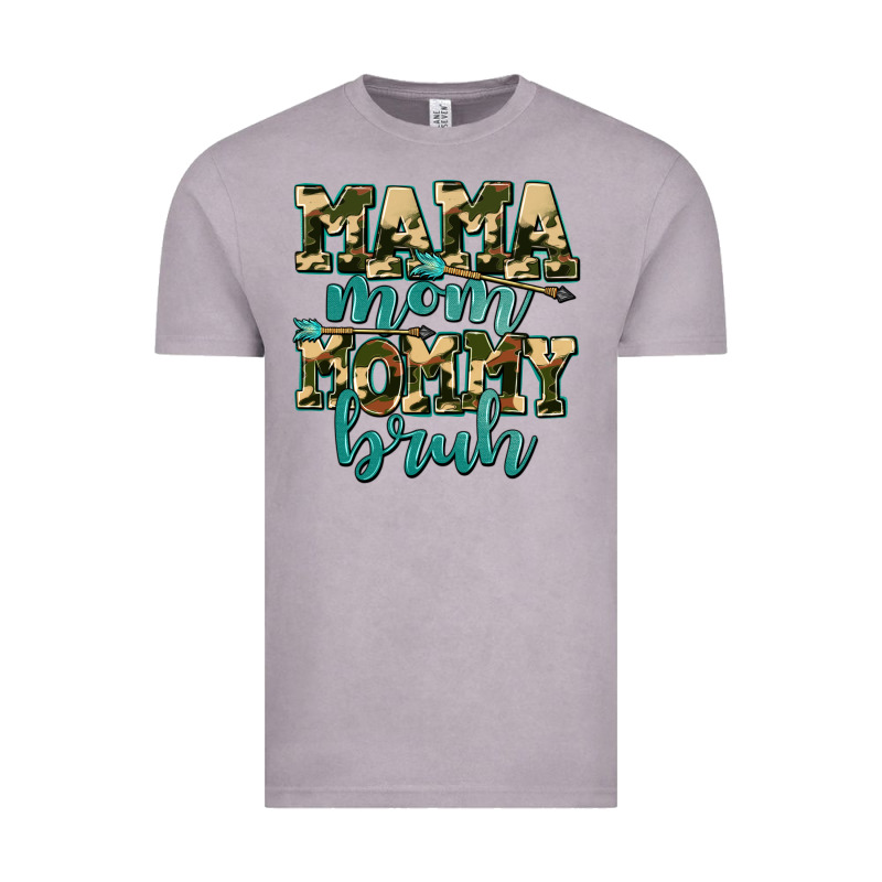 Mama Mom Mommy Bruh With Arrow Vintage Tee by AdoDesignShop | Teevron