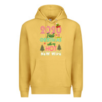 Antique Gold 2020 First Christmas With My Hot New Wife Premium Hoodie - Bettercallsaul