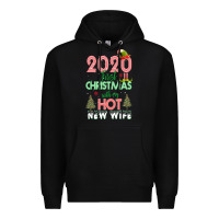 Black 2020 First Christmas With My Hot New Wife Premium Hoodie - Bettercallsaul