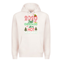 Pale Pink 2020 First Christmas With My Hot New Wife Premium Hoodie - Bettercallsaul