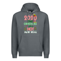 Rock 2020 First Christmas With My Hot New Wife Premium Hoodie - Bettercallsaul