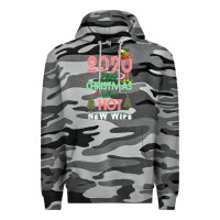 Slate Camo 2020 First Christmas With My Hot New Wife Premium Hoodie - Bettercallsaul