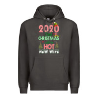 Smoke 2020 First Christmas With My Hot New Wife Premium Hoodie - Bettercallsaul