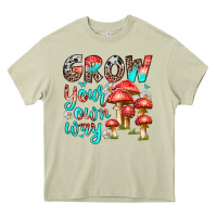 Mossy grow your own way Heavy Core Tee - texasbilliewilder