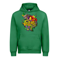 Emerald texas map mardi gras Urban Hoodie - CowGirlArtShop