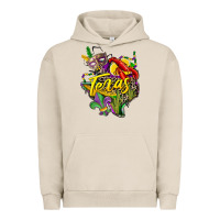 Pigment French Oak texas map mardi gras Urban Hoodie - CowGirlArtShop