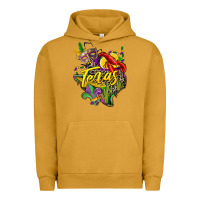 Pigment Peanut Butter texas map mardi gras Urban Hoodie - CowGirlArtShop