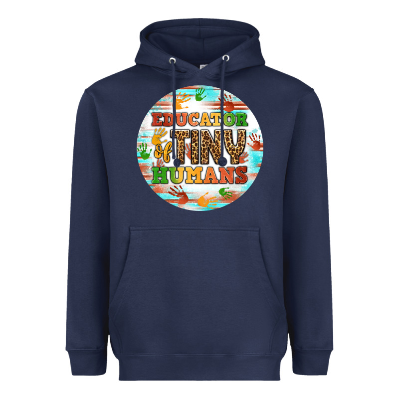 Educator Of Tiny Humans Round Earring Heavyweight Hoodie by BundleAndBundleShop | Teevron