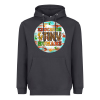 Smoke educator of tiny humans round earring Heavyweight Hoodie - BundleAndBundleShop