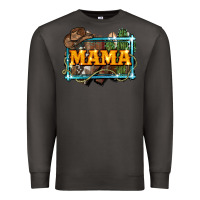 Smoke mama cowboy western font cactuslove mom Premium Sweatshirt - LillyAllenDesigns