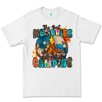 White the best memories are made camping Premium Tee - Zillion Design Studio