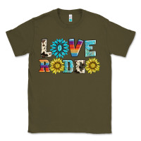 Army Green love rodeo Classic Tee - AdoDesignShop