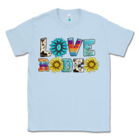 Dusty Blue love rodeo Classic Tee - AdoDesignShop