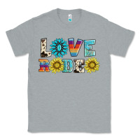 Heather Grey love rodeo Classic Tee - AdoDesignShop