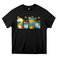Black hanukkah coffee cups Heavy Core Tee - texasbilliewilder