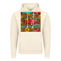 Vintage Artic western farm truck seamless pattern Vintage Hoodie - HRA Design Shop
