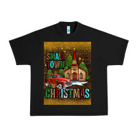 Black small town christmas church Urban Heavy Tee - AdoDesignShop