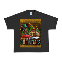 Pigment Black small town christmas church Urban Heavy Tee - AdoDesignShop
