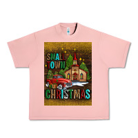 Salmon small town christmas church Urban Heavy Tee - AdoDesignShop