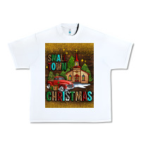 Small Town Christmas Church Urban Heavy Tee | Teevron