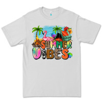 Dove Grey summer vibes camp Premium Tee - Zillion Design Studio