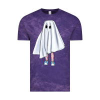 Cloud Purple cute ghost Vintage Tee - BundleAndBundleShop