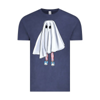 Vintage Denim cute ghost Vintage Tee - BundleAndBundleShop