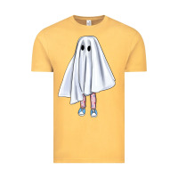 Vintage Mustard cute ghost Vintage Tee - BundleAndBundleShop