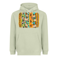 Matcha fall brushstroke Heavyweight Hoodie - BundleAndBundleShop