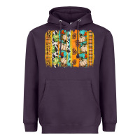 Plum fall brushstroke Heavyweight Hoodie - BundleAndBundleShop