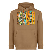 Toasted Coconut fall brushstroke Heavyweight Hoodie - BundleAndBundleShop