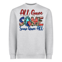 Heather Grey all gave some some gave all Heavyweight Sweatshirt - JahusDesignShop