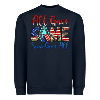 Navy all gave some some gave all Heavyweight Sweatshirt - JahusDesignShop