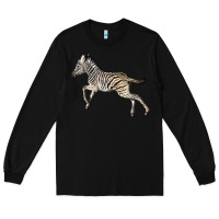 Black Baby Zebra Long Sleeve Tee - LillyAllenDesigns