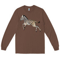 Chestnut Baby Zebra Long Sleeve Tee - LillyAllenDesigns